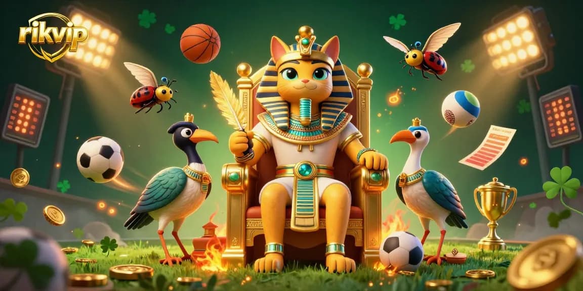 Experience the excitement of RIKVIP with vibrant gaming elements in a thrilling casino adventure.