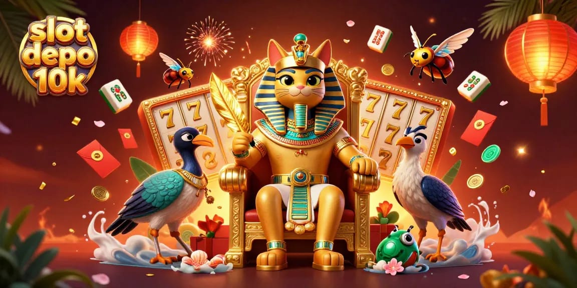 Permainan slot depo 10k dengan peluang besar untuk menang jackpot besar di situs slot online.