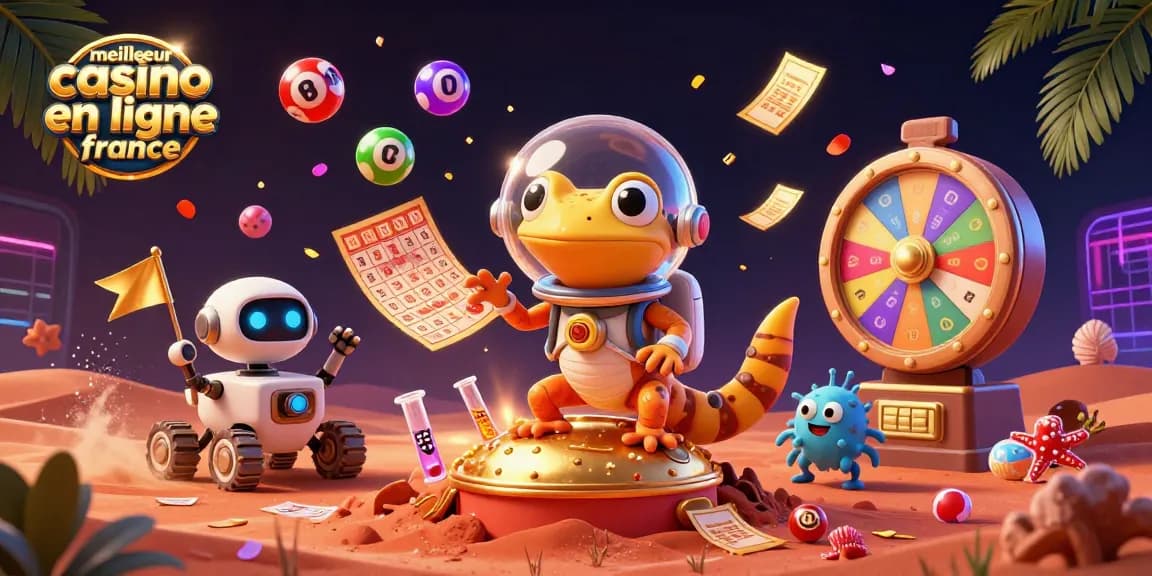 Gagnez au meilleur casino en ligne France grâce à des personnages colorés, ambiance ludique et un jackpot doré.