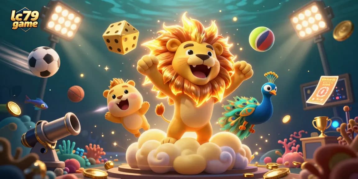 Trải nghiệm thú vị tại lc79 game với nhiều yếu tố bắn cá hấp dẫn!