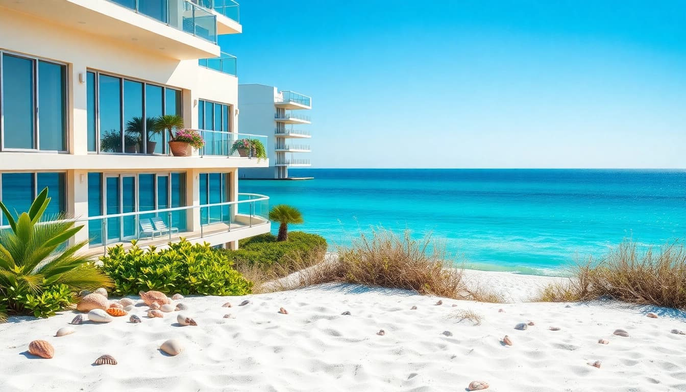 Discover stunning Pensacola Beach condos for sale with beachfront views and luxurious amenities.