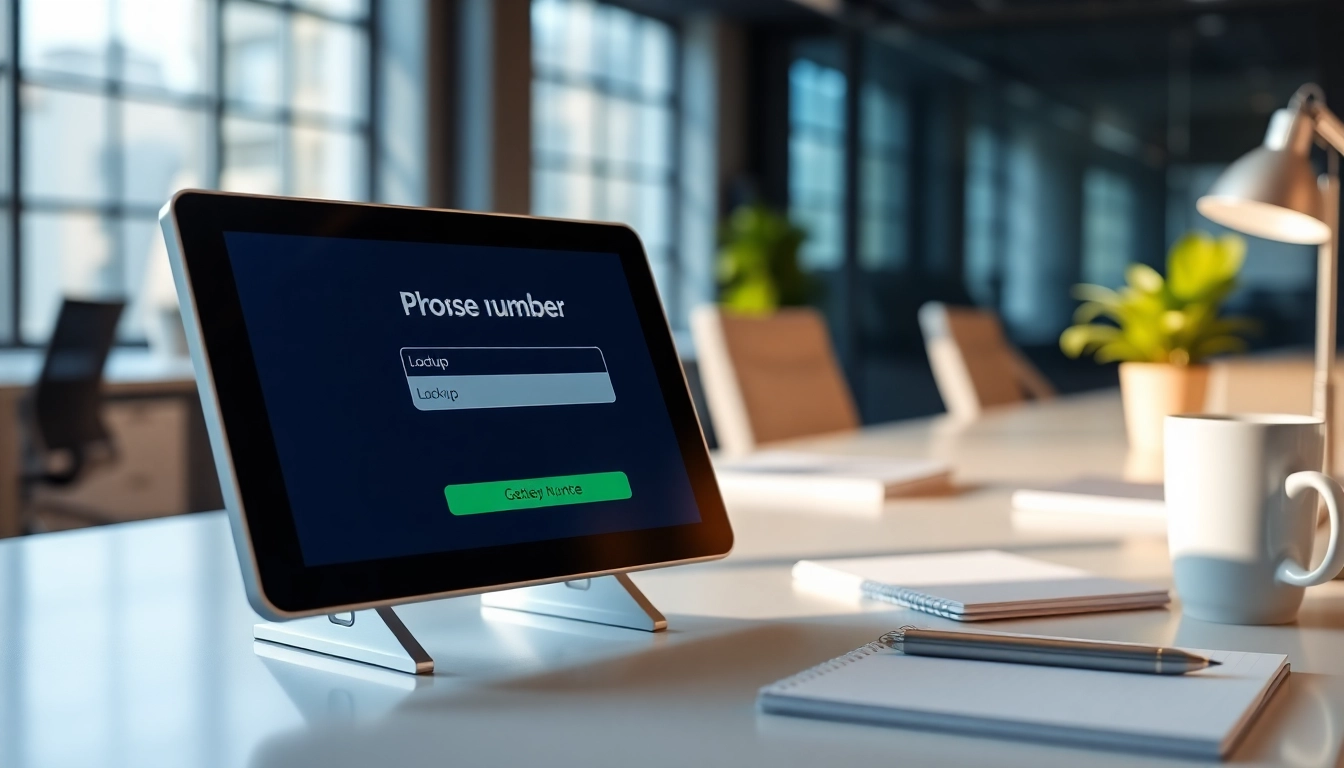 Use free phone number lookup uk for seamless identification of unknown callers in a professional setting.