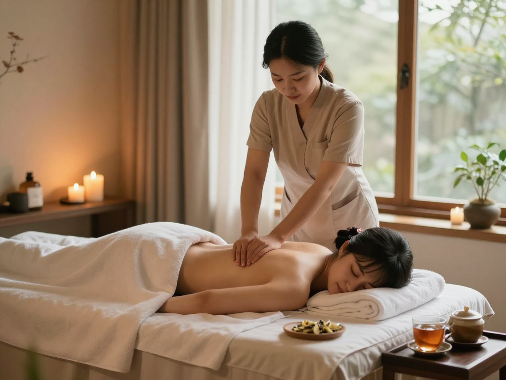 Experience the benefits of mantra88 login at a premium massage therapy session in a serene spa.