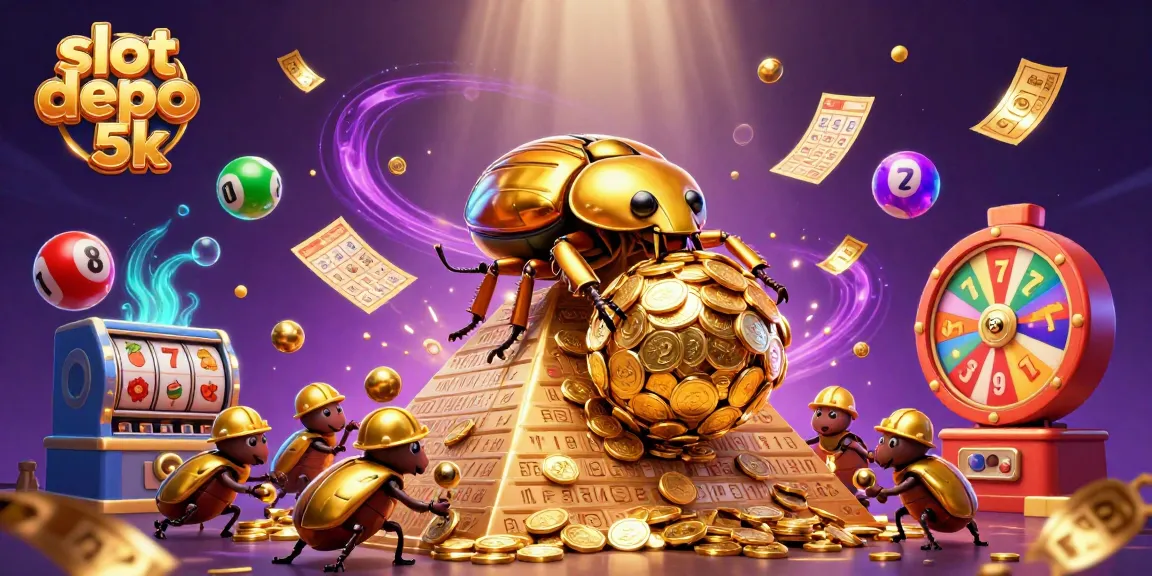 Menangkan jackpot di slot depo 5k dengan permainan slot yang menguntungkan dan deposit rendah.