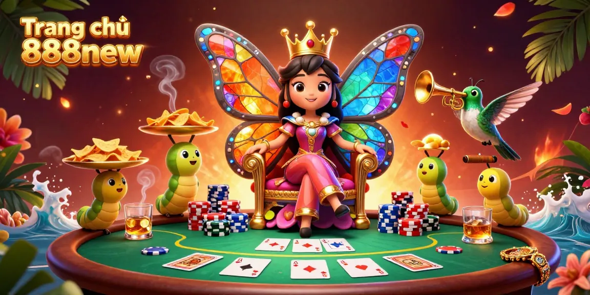 Engage in thrilling gameplay at Trang chủ 888new with vibrant casino scenes and dynamic characters.
