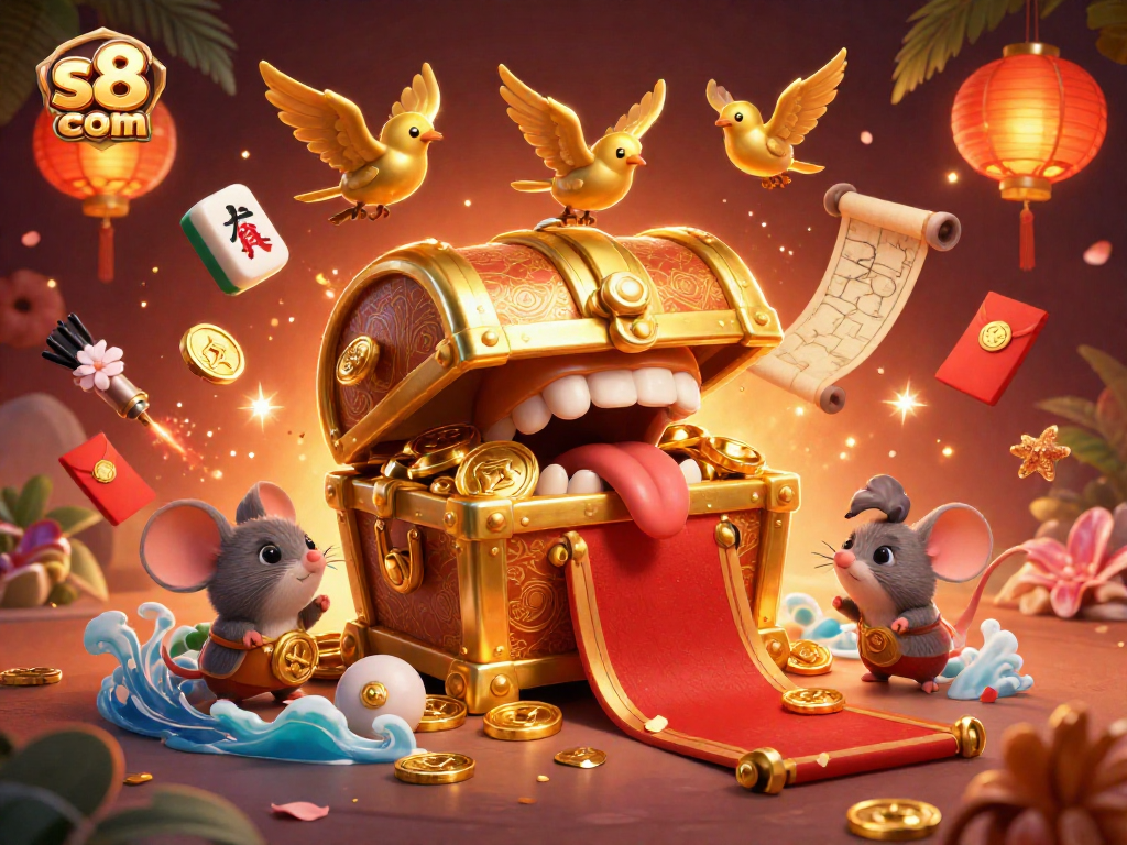 Experience the thrill at s8 com with our vibrant casino adventure illustration showcasing rich gaming elements.