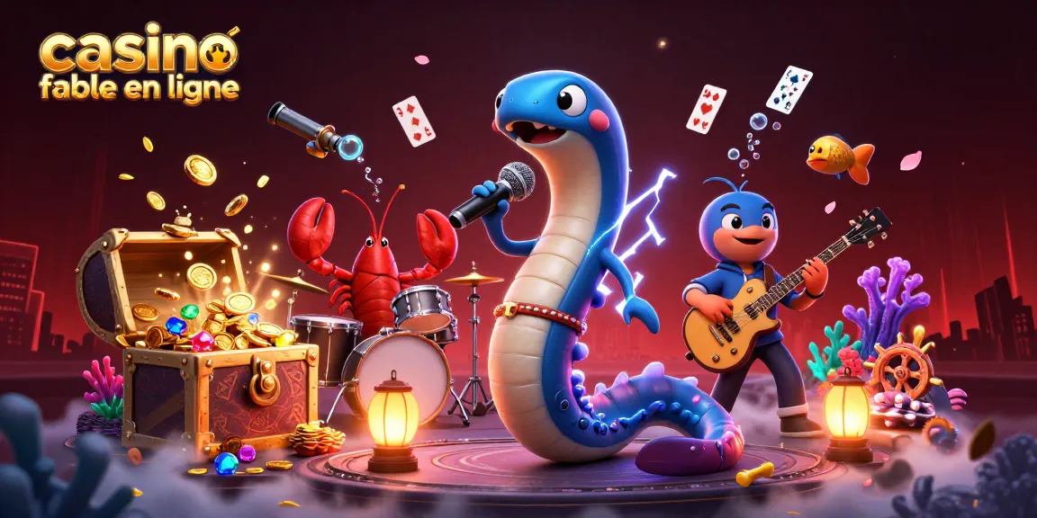 Jouez dans un casino fiable en ligne avec un spectacle sous-marin captivant des créatures marines.