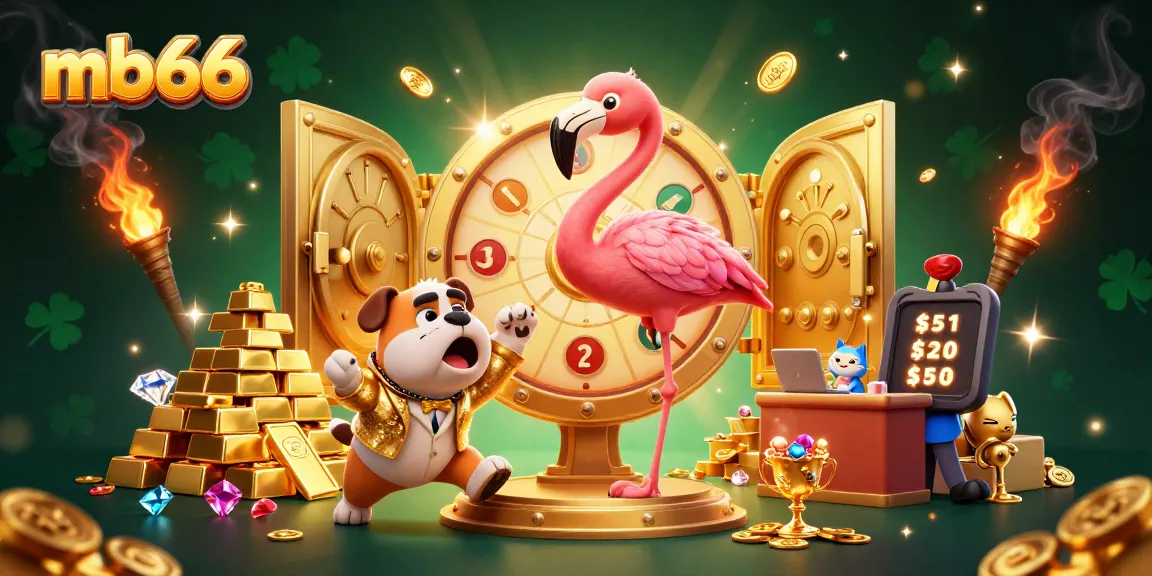Jump into thrilling mb66 casino excitement with animated characters and dazzling treasures!