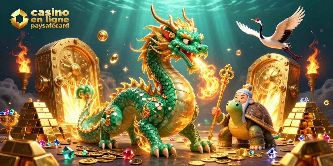 Explorez les richesses des jeux avec le casino en ligne paysafecard, dragons et trésors.