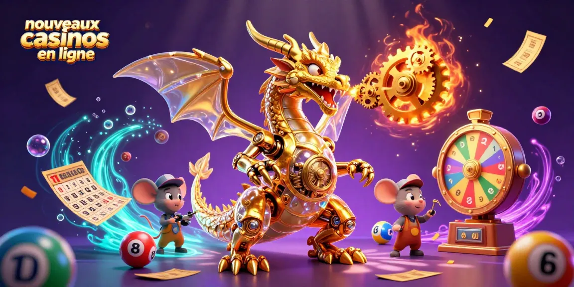 Découvrez les nouveautés des casinos en ligne avec des jeux dynamiques et un dragon fascinant.