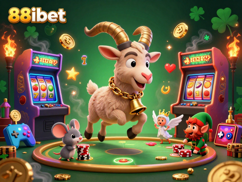 Engage with thrilling casino gameplay at 88ibet, featuring characters in a vibrant gaming scene.