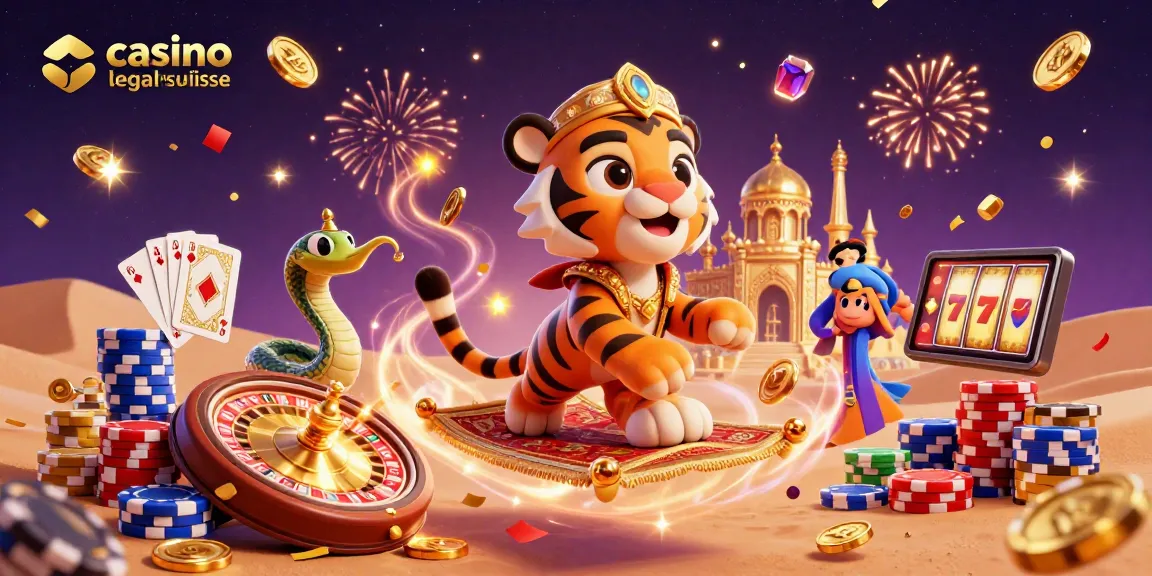 Les meilleurs jeux de casino en ligne légaux suisses avec un sultan et des éléments de jeu captivants.