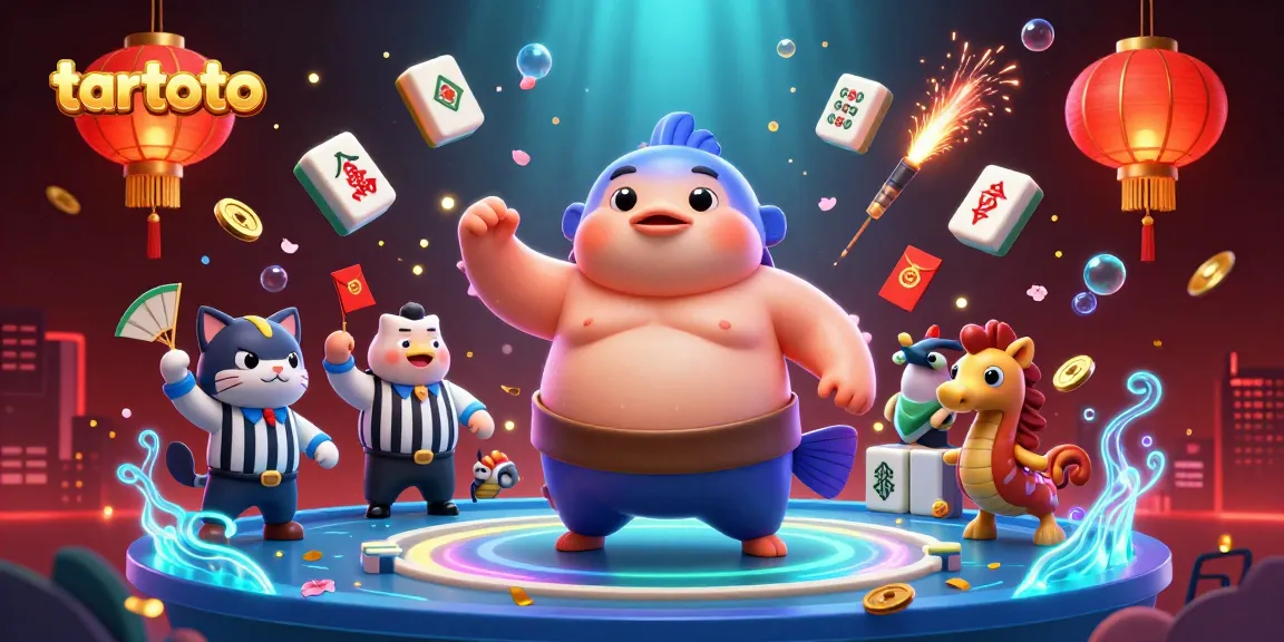 Experience winning thrills at tartoto with a vibrant scene of casino gameplay featuring unique underwater characters.