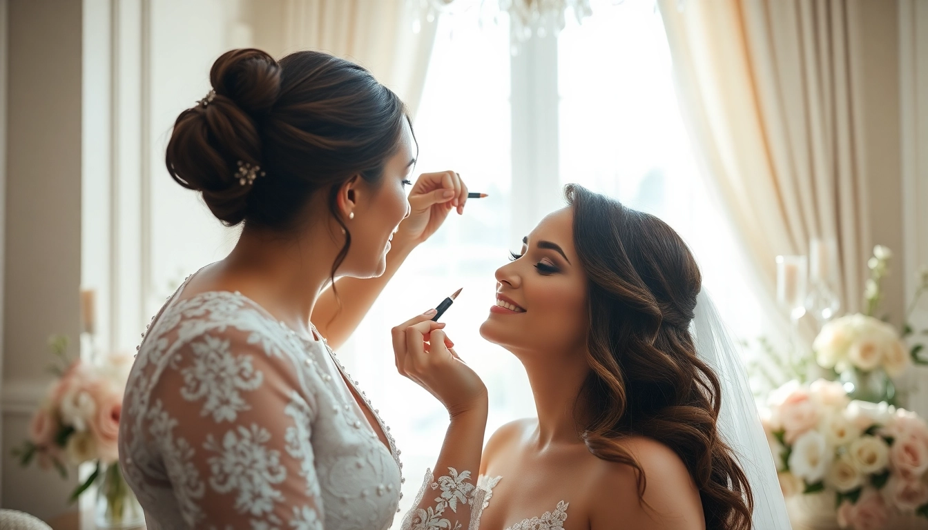 Elegant Looks by a Dallas Bridal Makeup Artist for Unforgettable Weddings