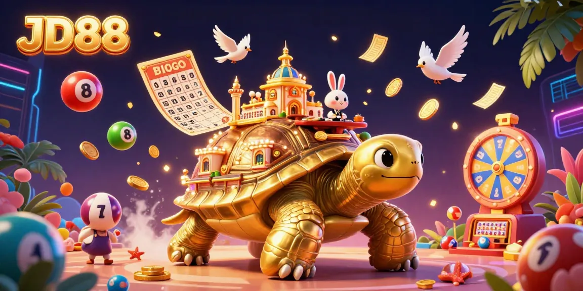 Experience the exciting world of JD88 as golden tortoise delivers thrilling casino action.
