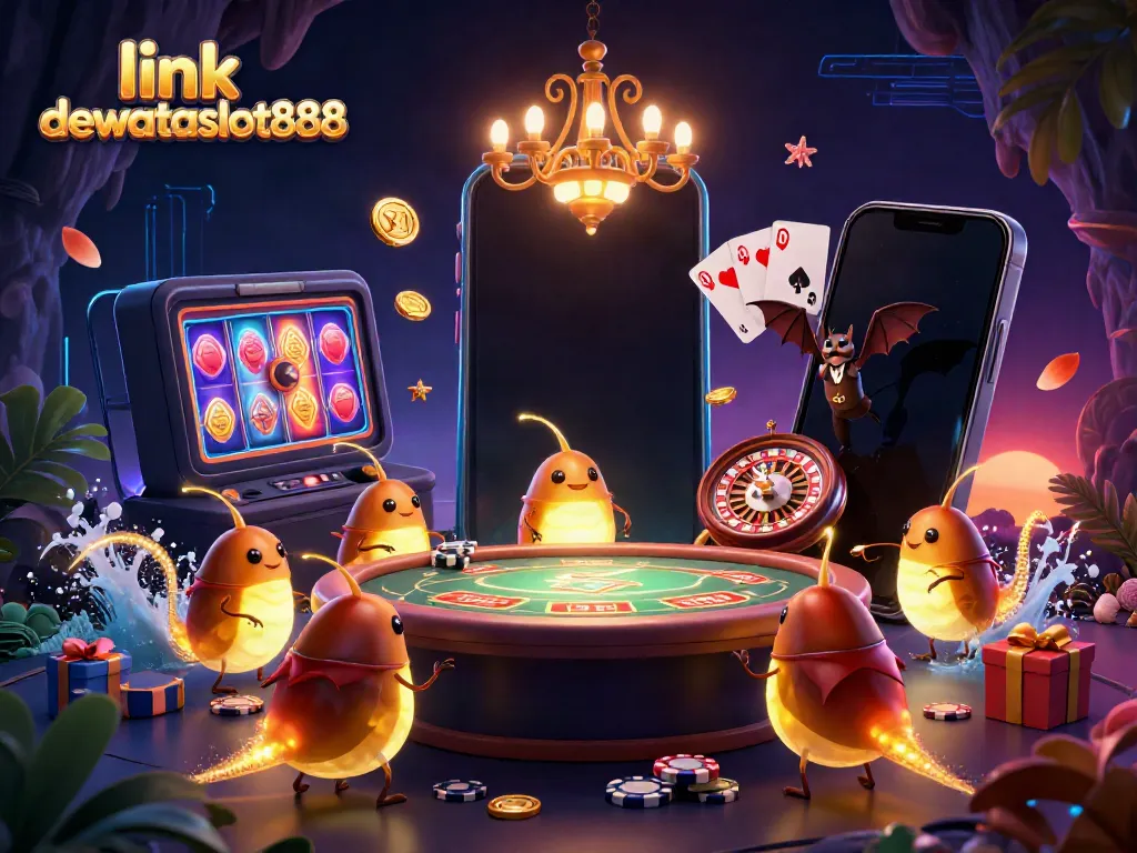 Rasakan keseruan permainan slot dengan link dewataslot888 di kasino yang dipenuhi cahaya