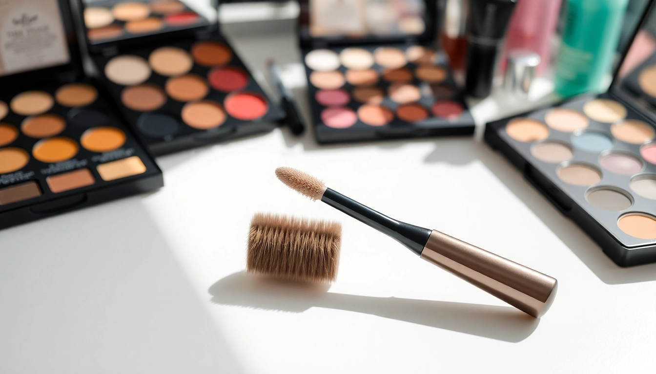 Apply makeup effortlessly with this premium angled concealer brush for precise coverage.