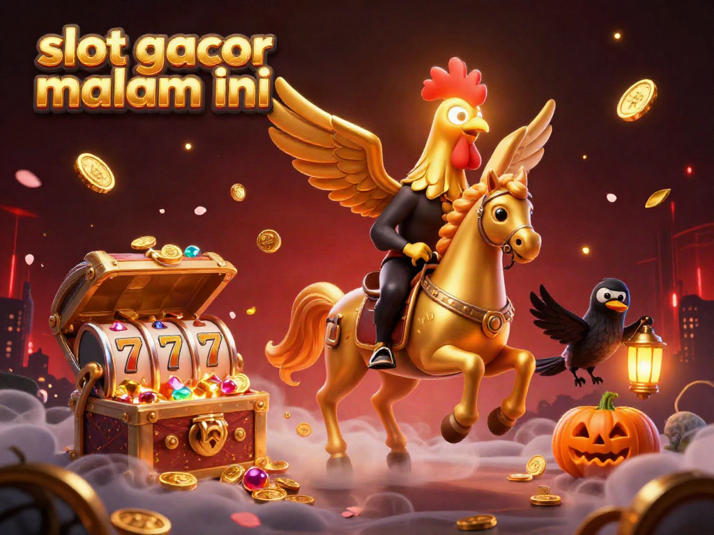 Menggali slot gacor malam ini dengan ilustrasi 3D kasino yang magis dan mendebarkan.