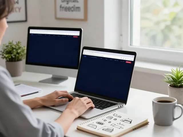 Optimize your workflow with brave浏览器 in a modern home office setup.
