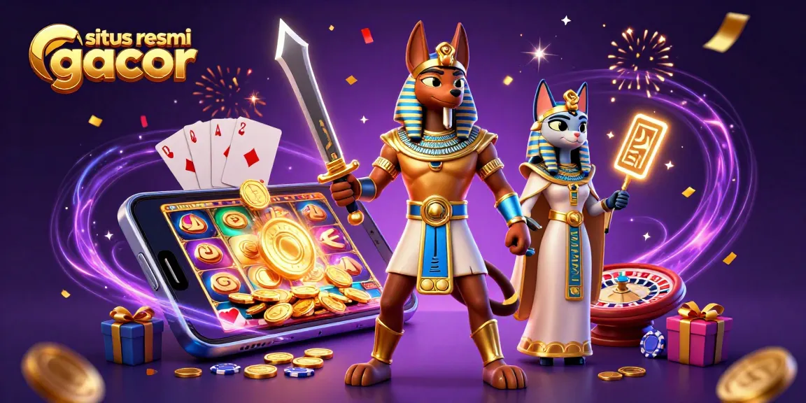 Gambarlah pengalaman mendebarkan di situs resmi gacor dengan Anubis dan Bastet di kasino virtual.