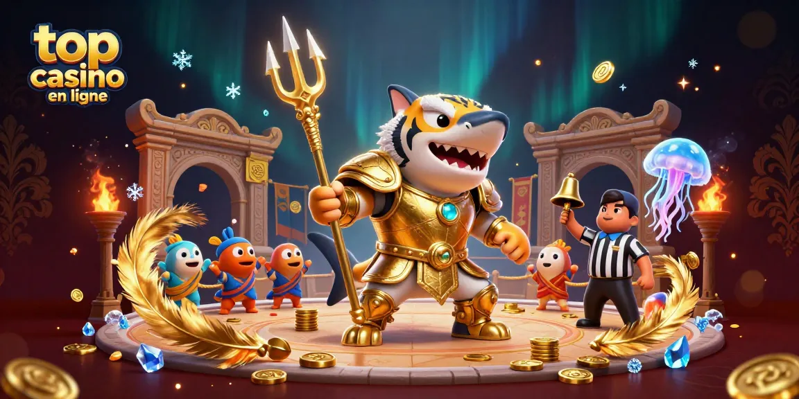 Jouez aux jeux de casino en ligne avec une illustration captivante qui représente le top casino en ligne.