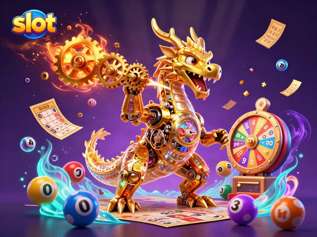 Memenangkan slot dengan dragon mekanik dan elemen permainan yang beragam di WSLOT888