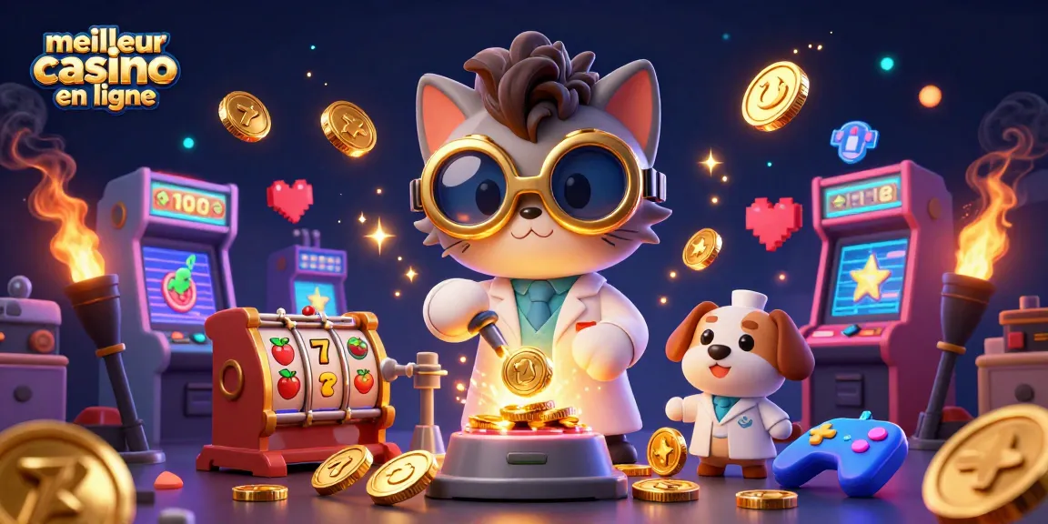 Vivez l'expérience du meilleur casino en ligne avec des machines à sous colorées et des personnages animés captivants.